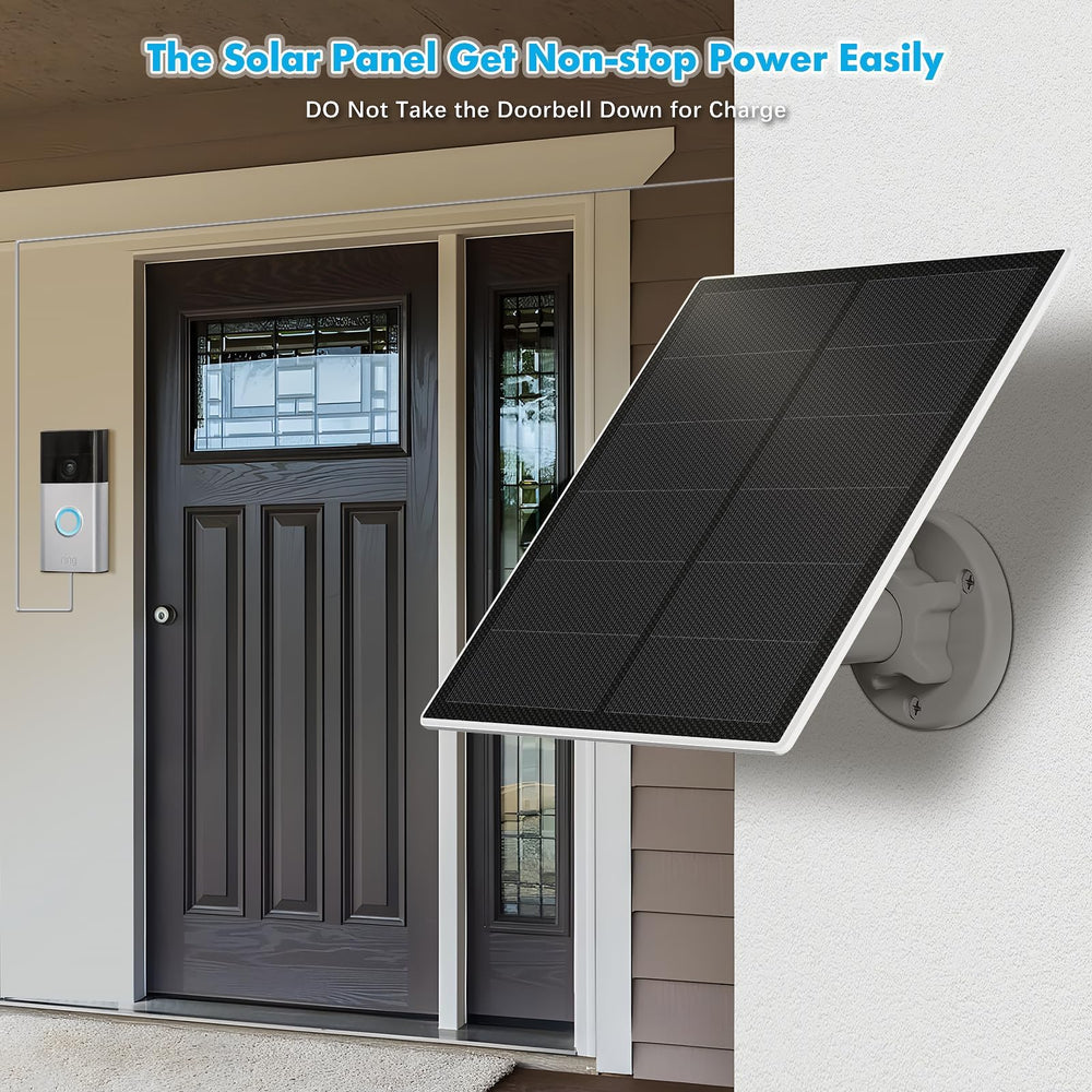 SANKABA panel mounted on house eave demonstrating easy outdoor placement benefit