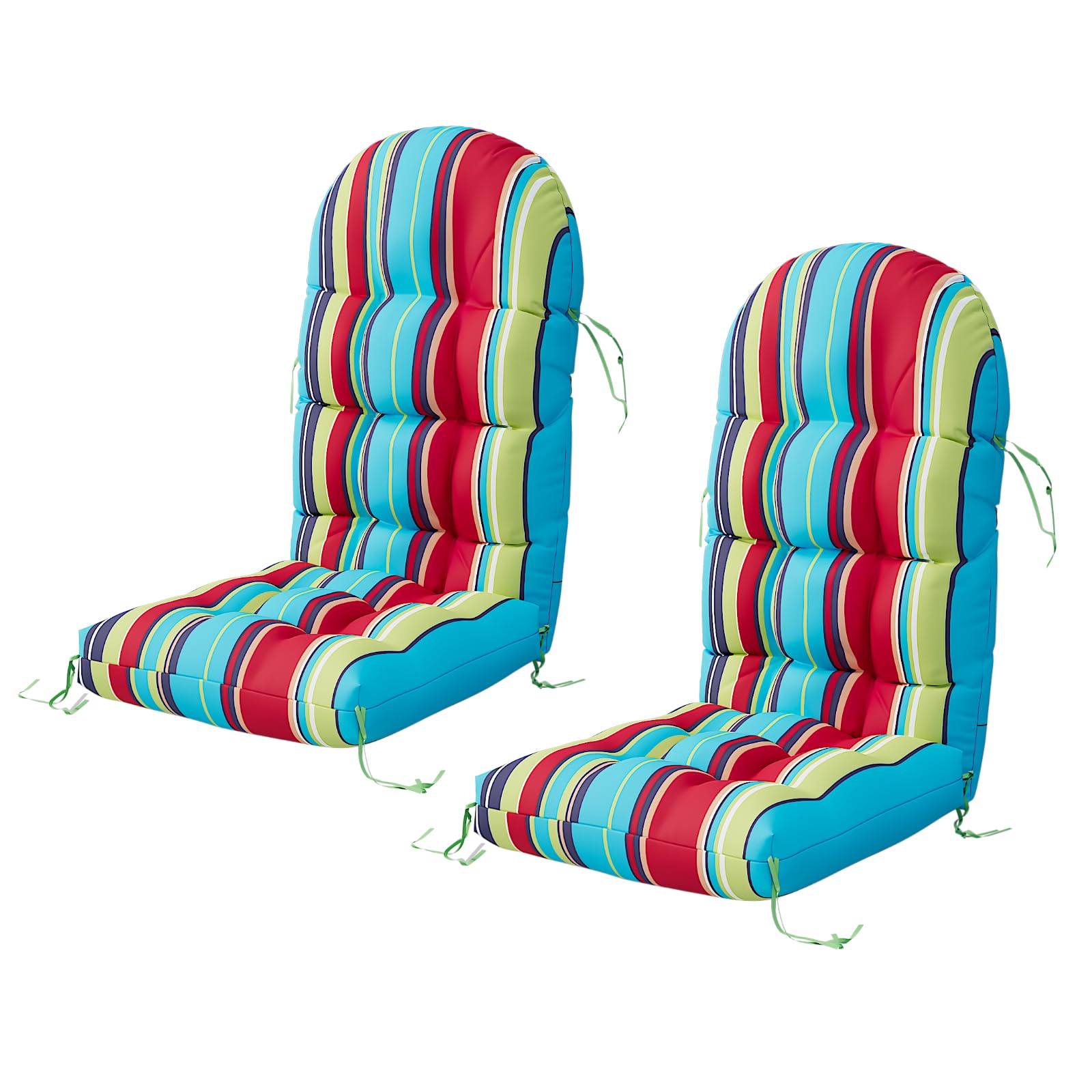 Sannwsg front view showing the cushion set ready to use and protect chairs