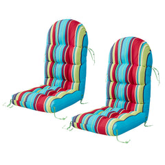 Sannwsg front view showing the cushion set ready to use and protect chairs