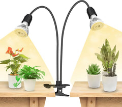 SANSI front view clamp light showing compact design and stable clamp benefit