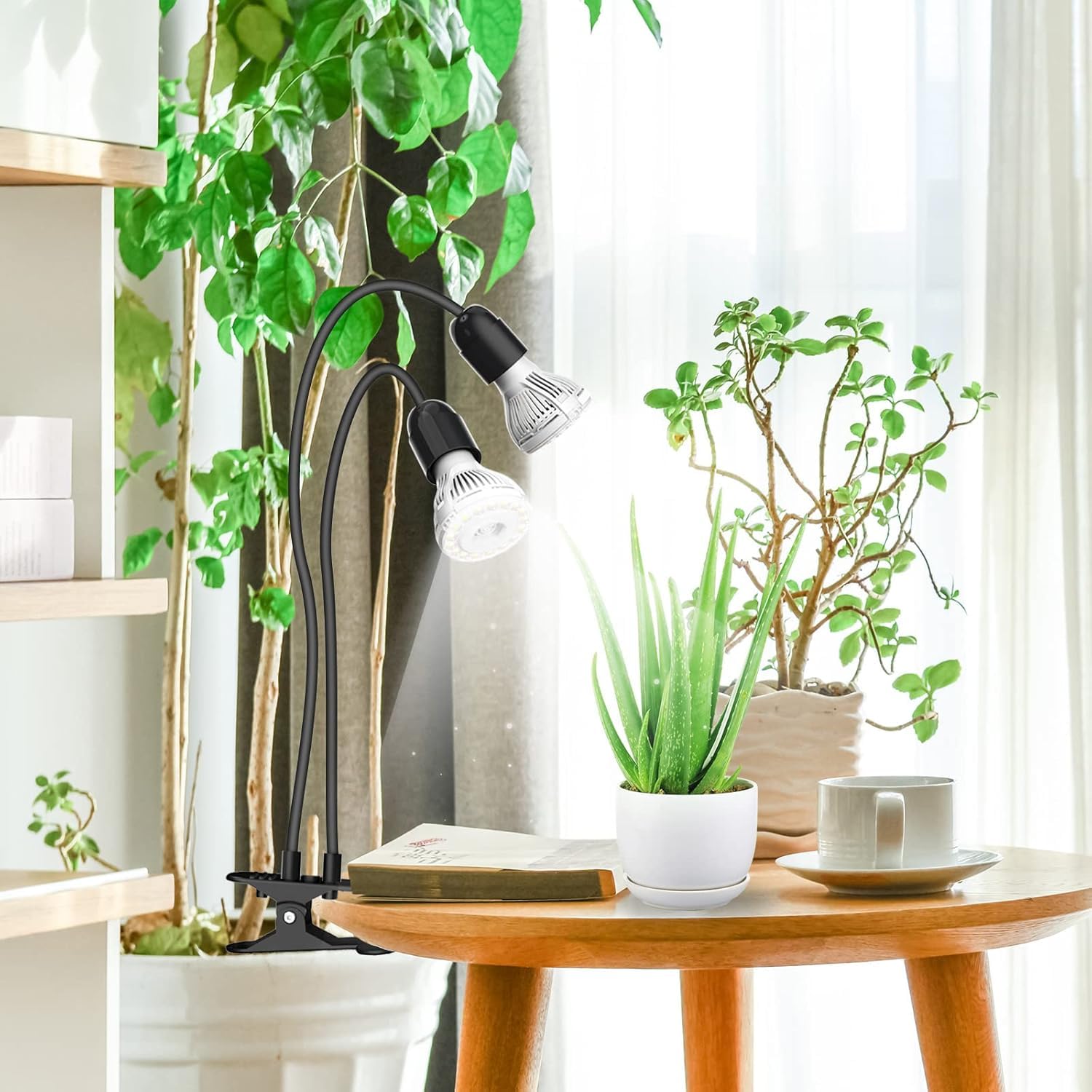SANSI mounted on shelf lifestyle image showing convenient indoor placement