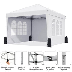 SANUMY canopy used as market booth providing vendor shade and visibility