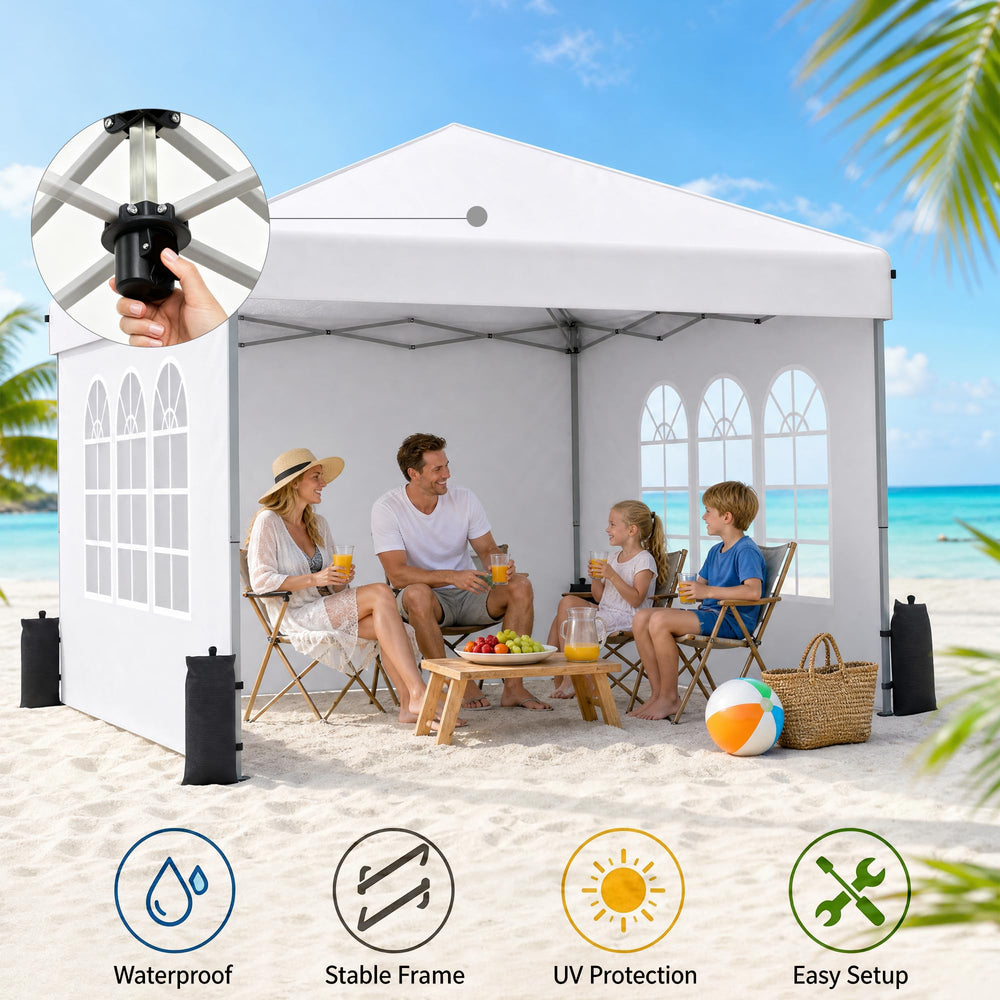 SANUMY folded tent inside carry bag for compact transport ease