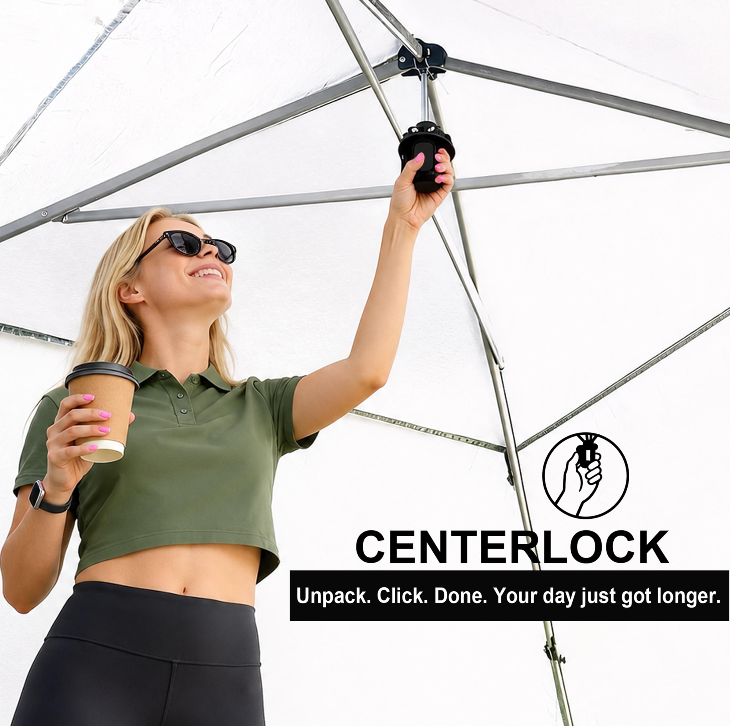 SANWAY included sandbags stakes and ropes securing tent on grass