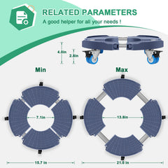 sanyi caster detail with brake engaged ensuring secure immobilization benefit