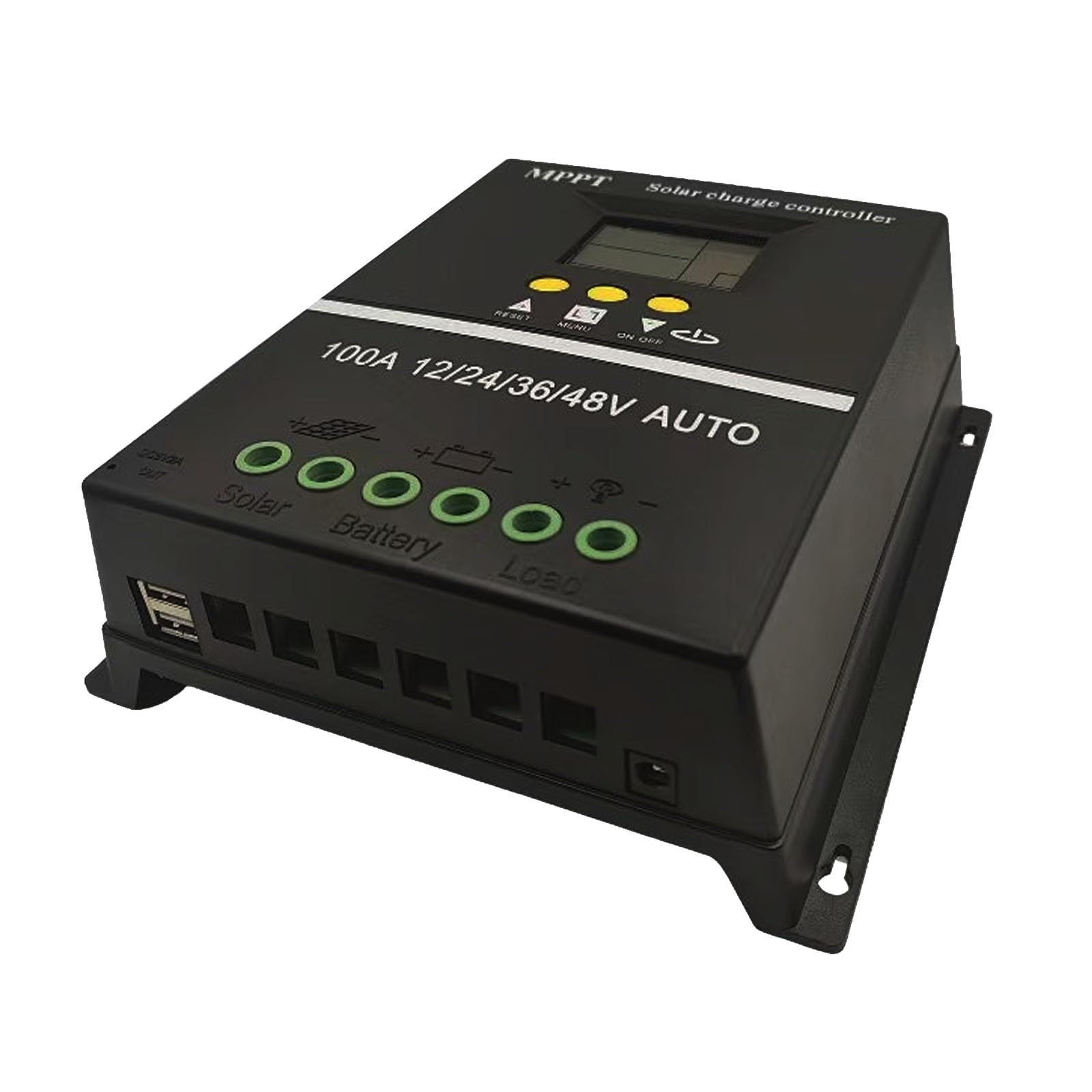 Saooer controller held in hand to show compact size and scale benefit