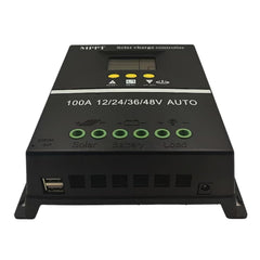 Saooer controller connected to solar and battery cables for safe wiring