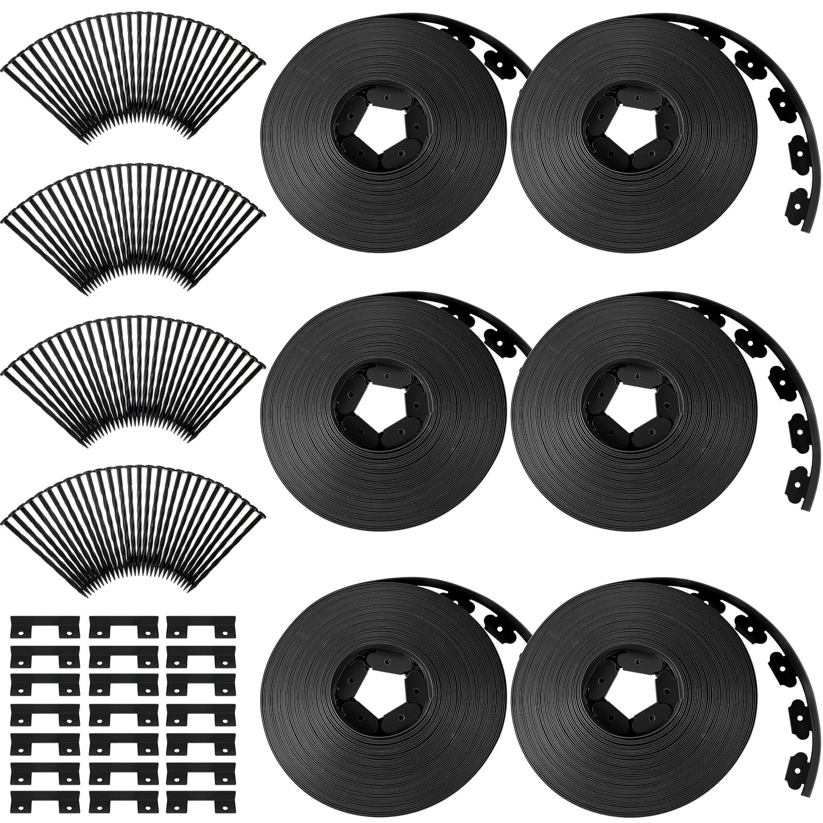 Sasylvia front packaging showing complete edging kit and included spikes