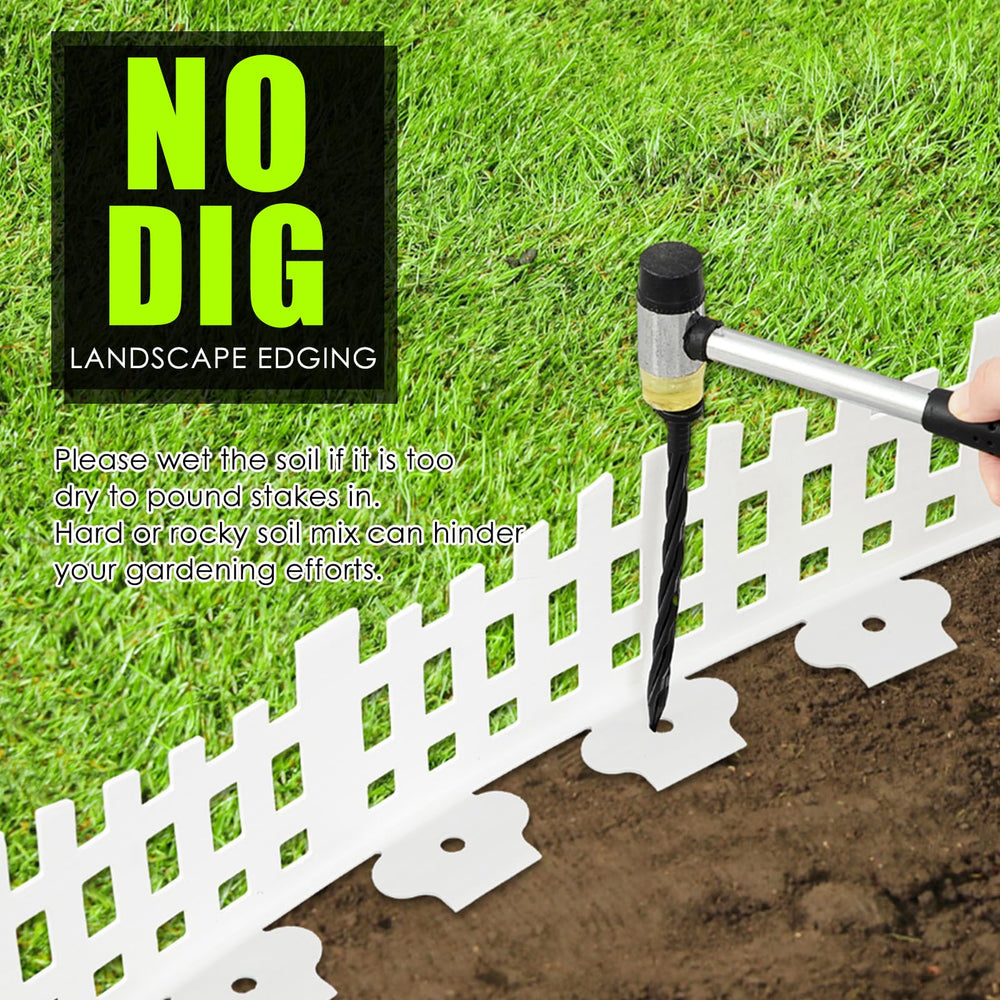 Sasylvia installed curved border around flowerbed demonstrating shape flexibility