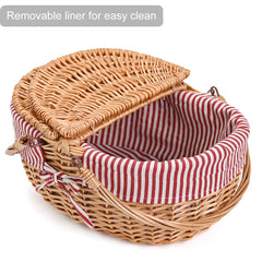 SatisInside folded handles for compact storage, space-saving benefit