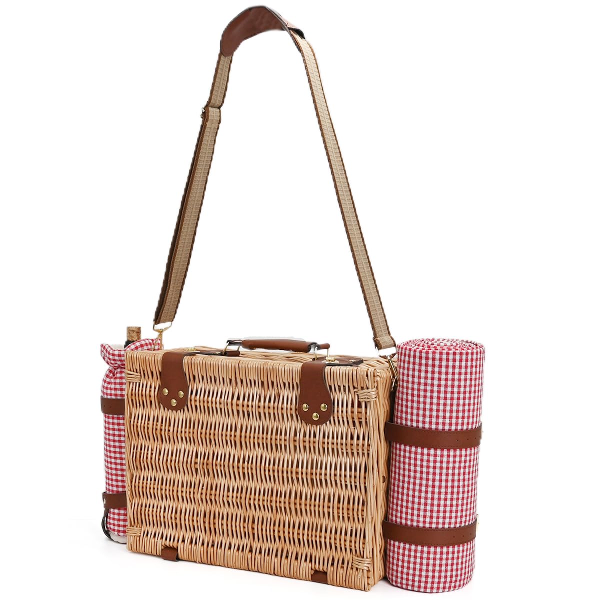 SatisInside close texture of wicker weave demonstrating durable craftsmanship benefit