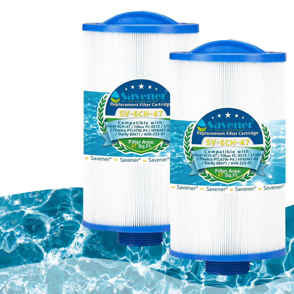 Savener front packaging showing filter pair and brand benefit: reliable replacement