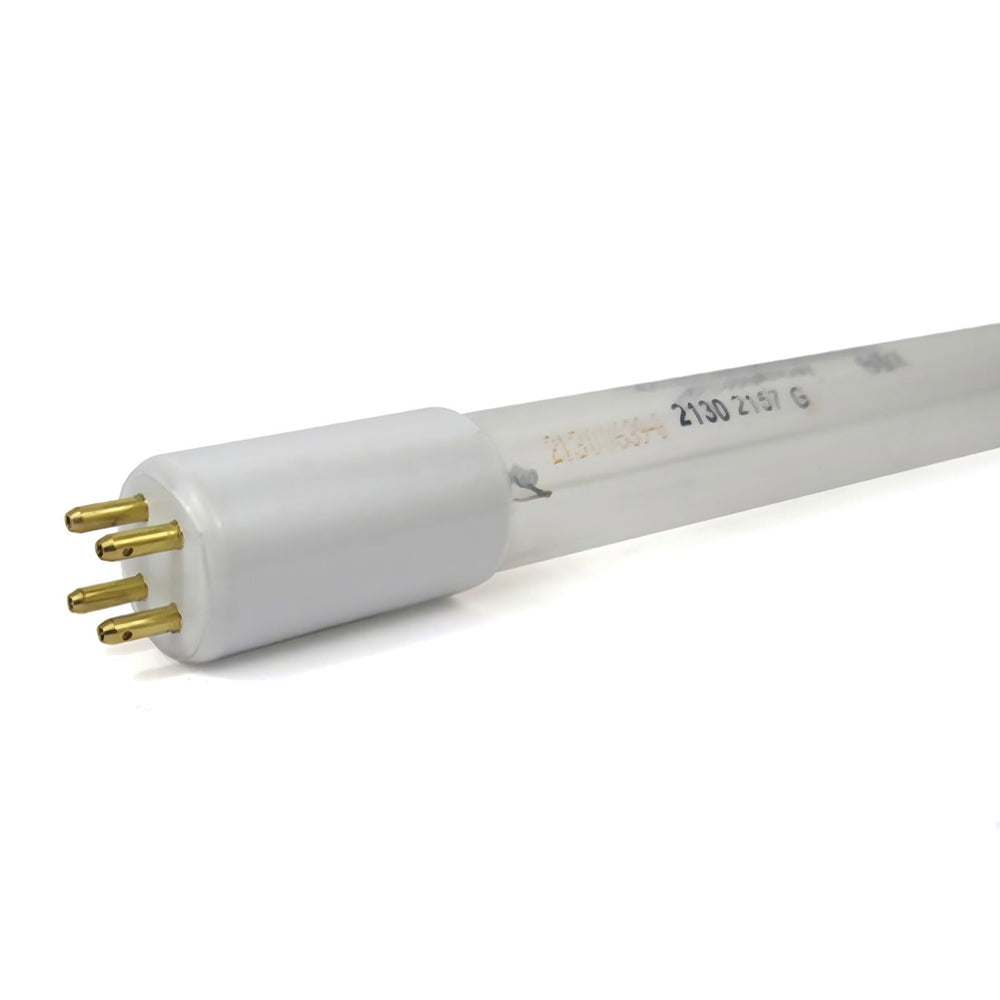 Savio 55W UVinex replacement bulb front view showing fit and labeling for reliable replacement