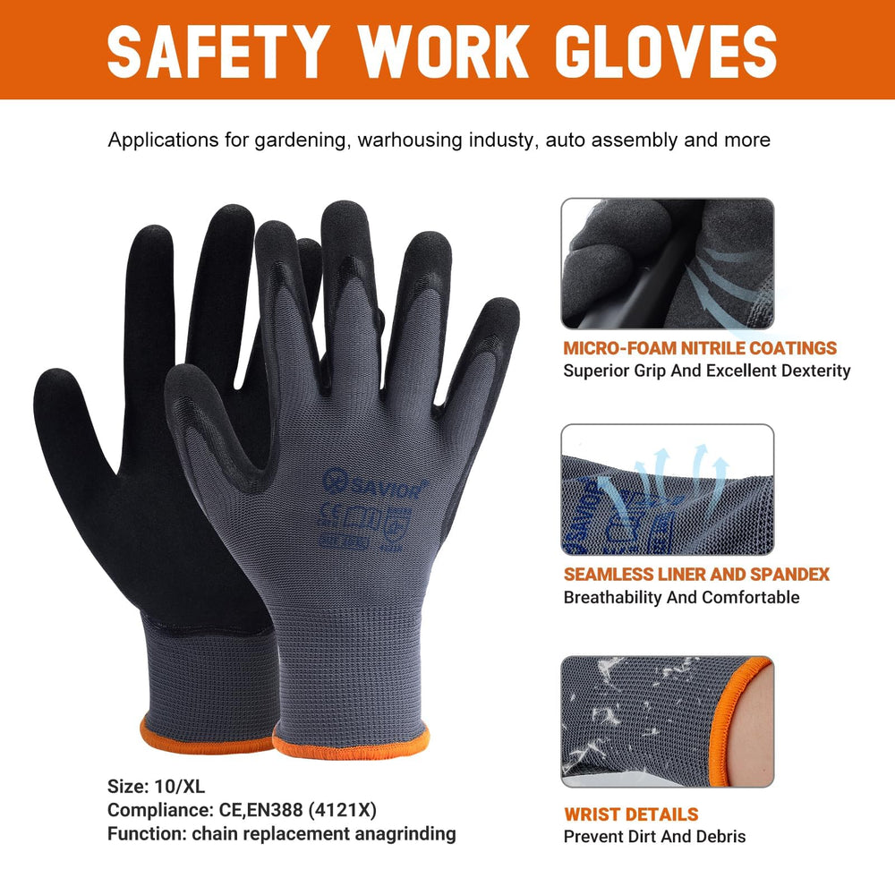 Savior package contents with storage bags and gloves for organized spares