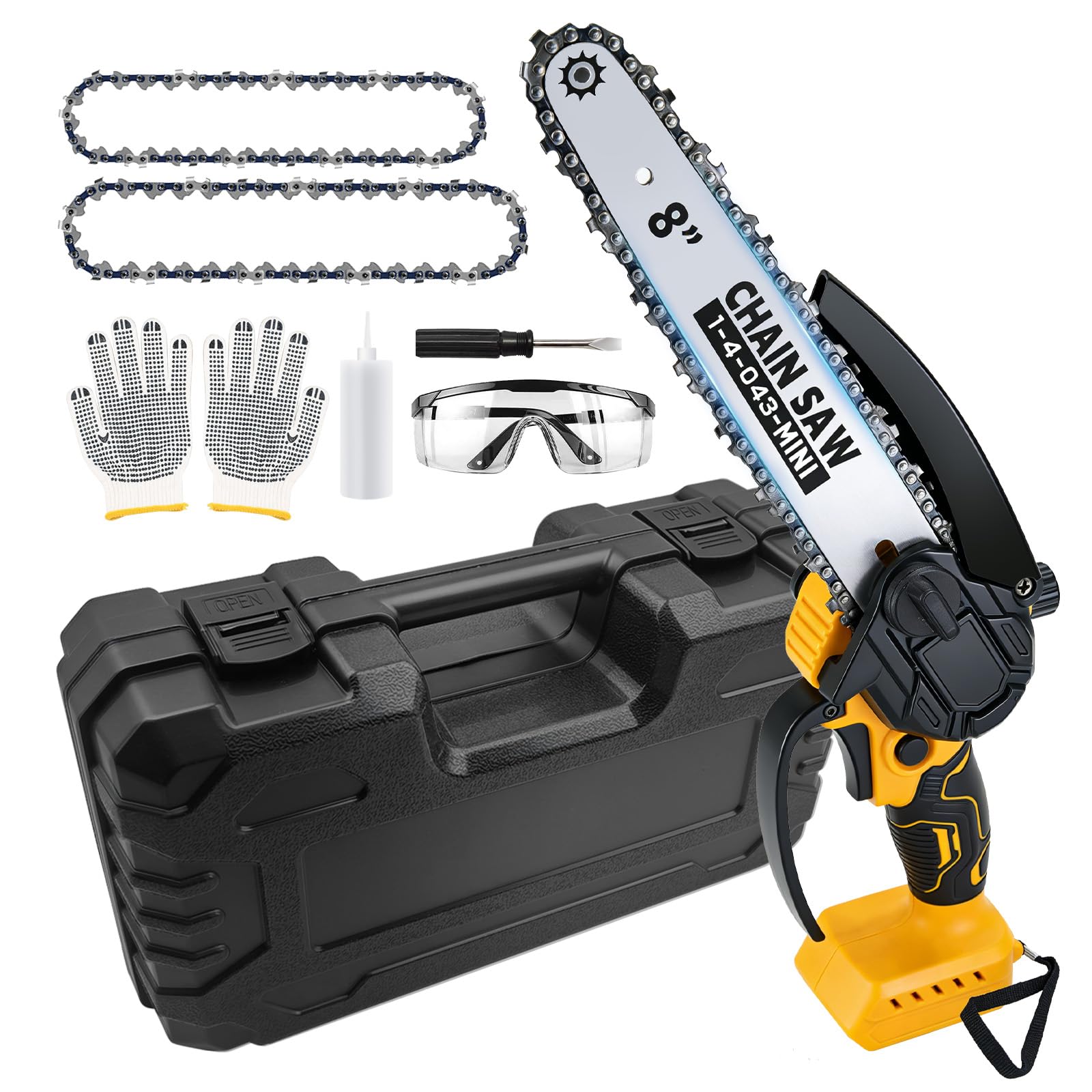 SavvyMate front view showing compact saw and comfortable grip benefit lightweight handling