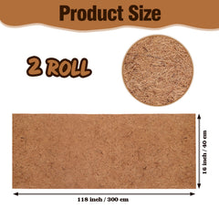 Sawysine close-up of coconut fiber texture for drainage and aeration