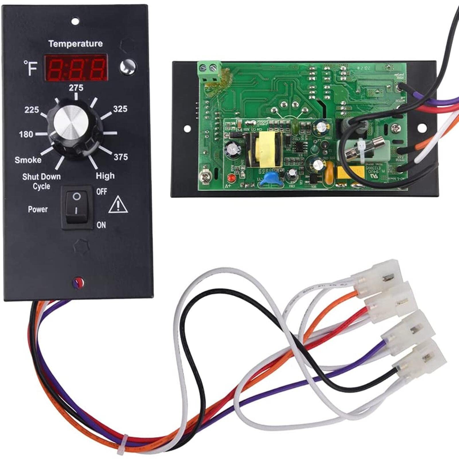 Saycker front panel overview showing clear display and controls for quick setup