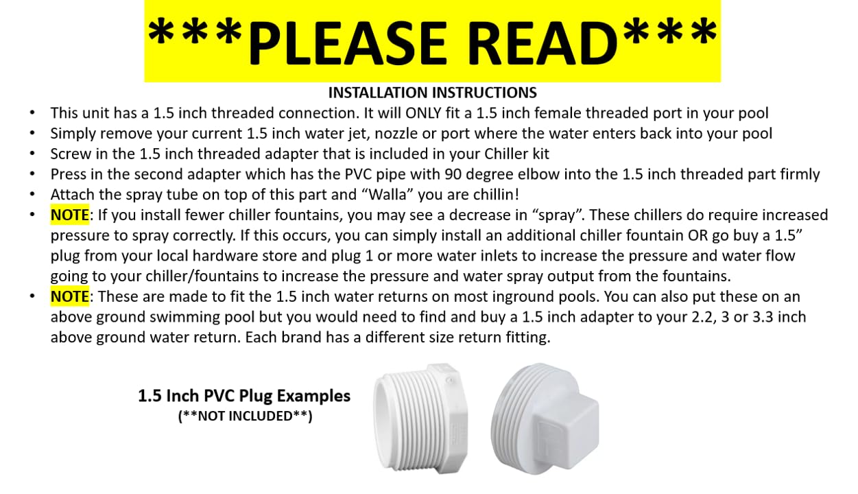 Scale Wear Design CHILLA return connection detail demonstrating secure 1.5" fit