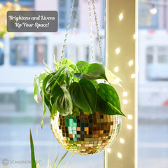 SCANDINORDICA macrame hanger styling the planter for boho textured display