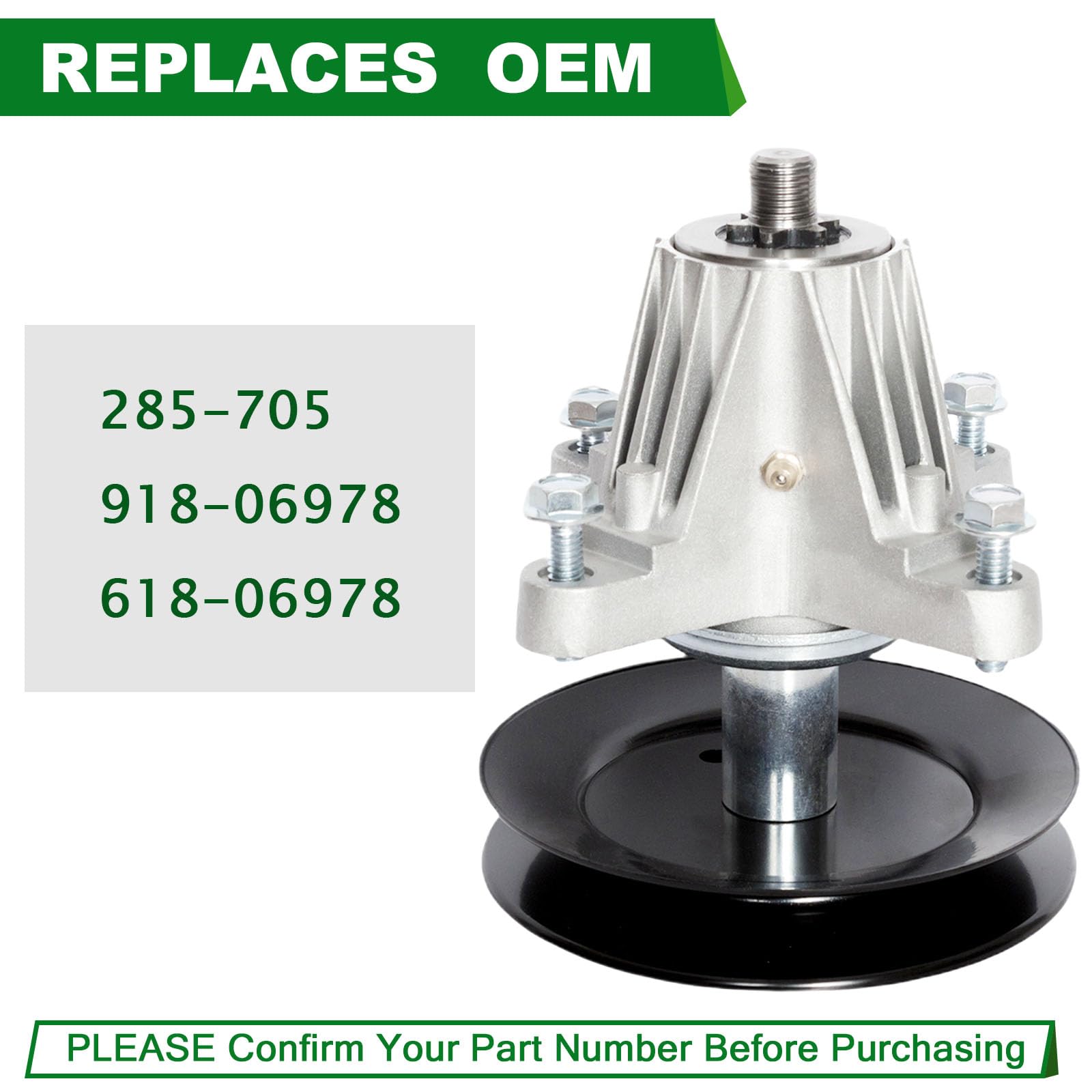 SCBHWJ pulley and bearing view displays sealed bearings for longer service life