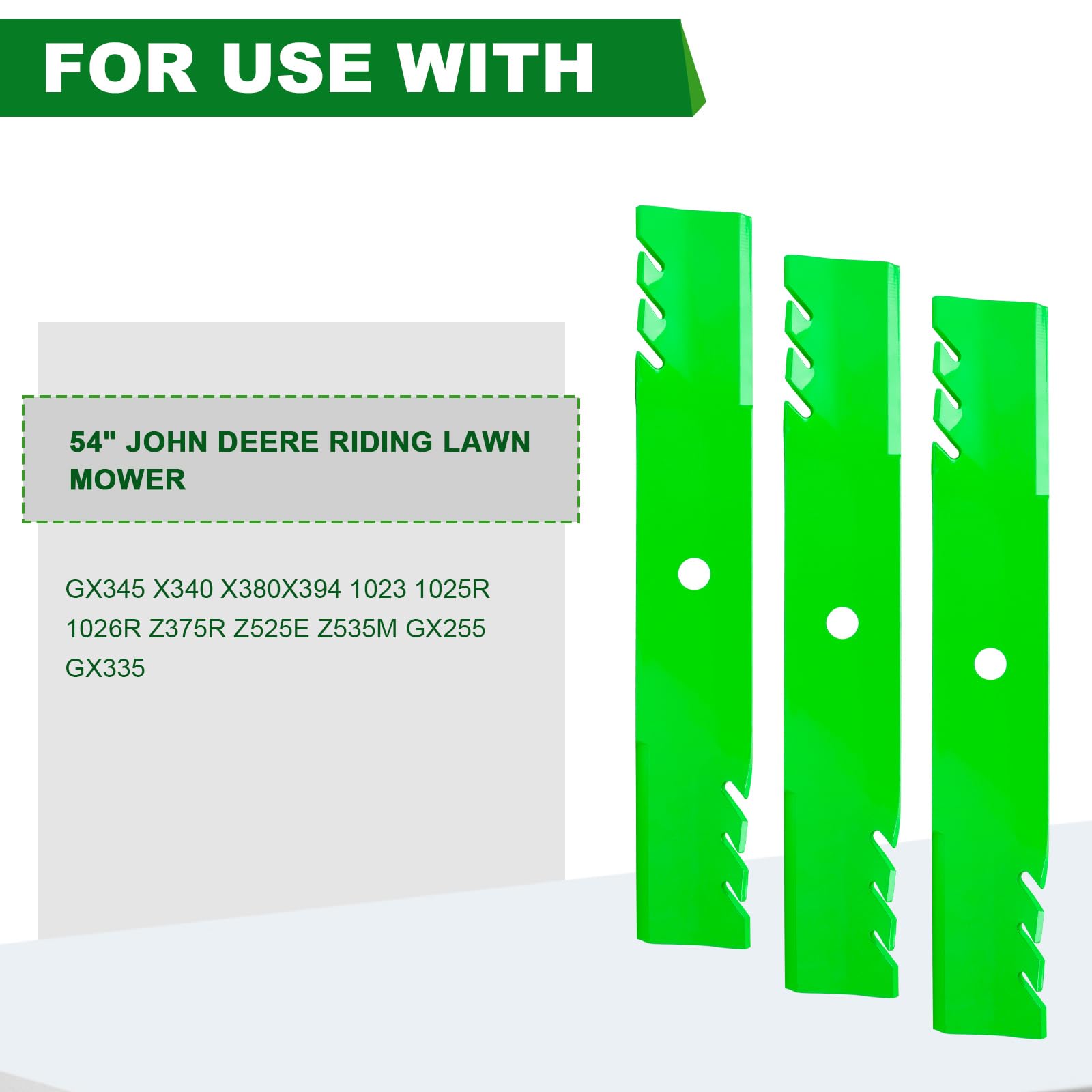 SCBHWJ blade center hole detail matching John Deere spindle