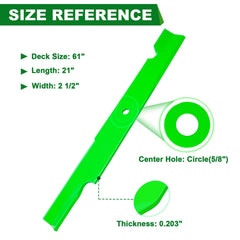 SCBHWJ close-up of blade cutting edge delivering sharper, cleaner grass cuts