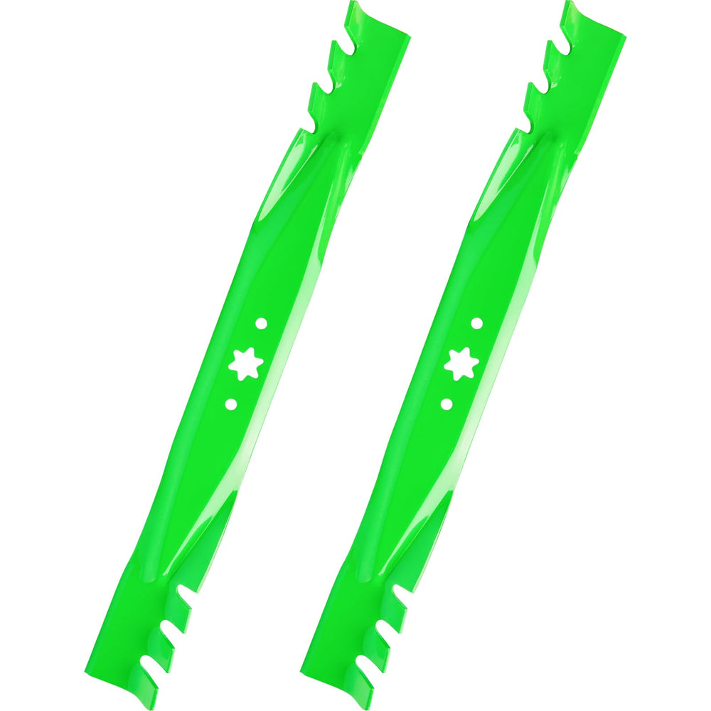 SCBHWJ front view of two 42-inch blades showing fit and finish for reliable cutting