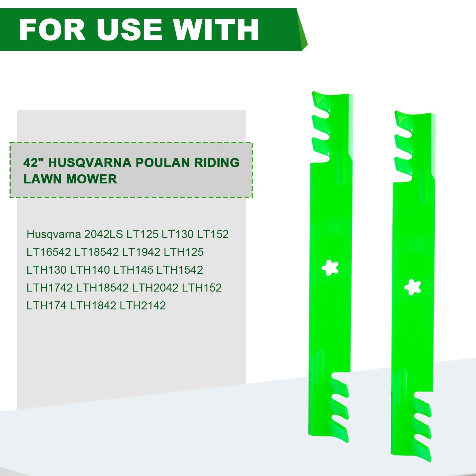 SCBHWJ blade installed in mower deck demonstrating correct fit and stability