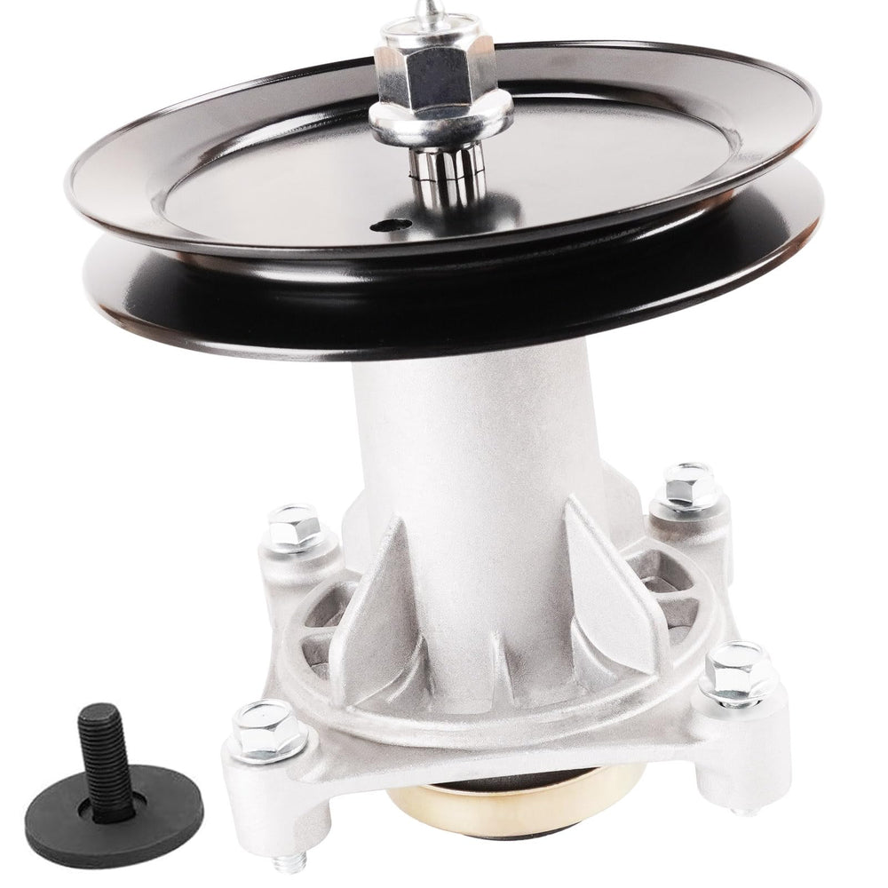 SCBHWJ spindle assembly front view showing fitment and durable housing benefit