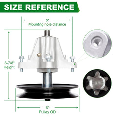 SCBHWJ close-up of spindle bearing detail highlighting smooth rotation and durability