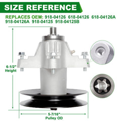 SCBHWJ spindle close-up with machined surfaces and bearings for durable rotation