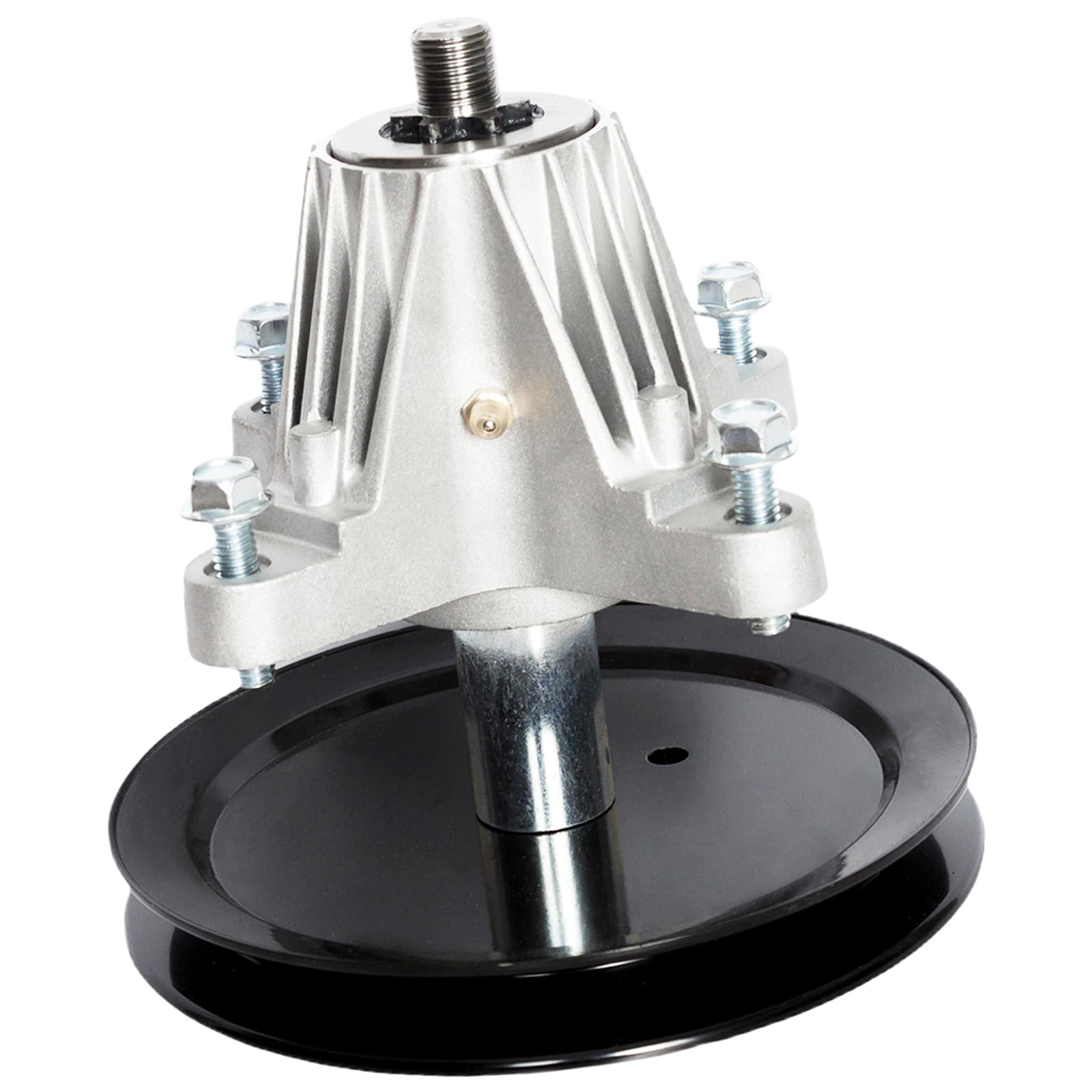 SCBHWJ spindle front view showing mounting flanges and shaft, ensures correct fit