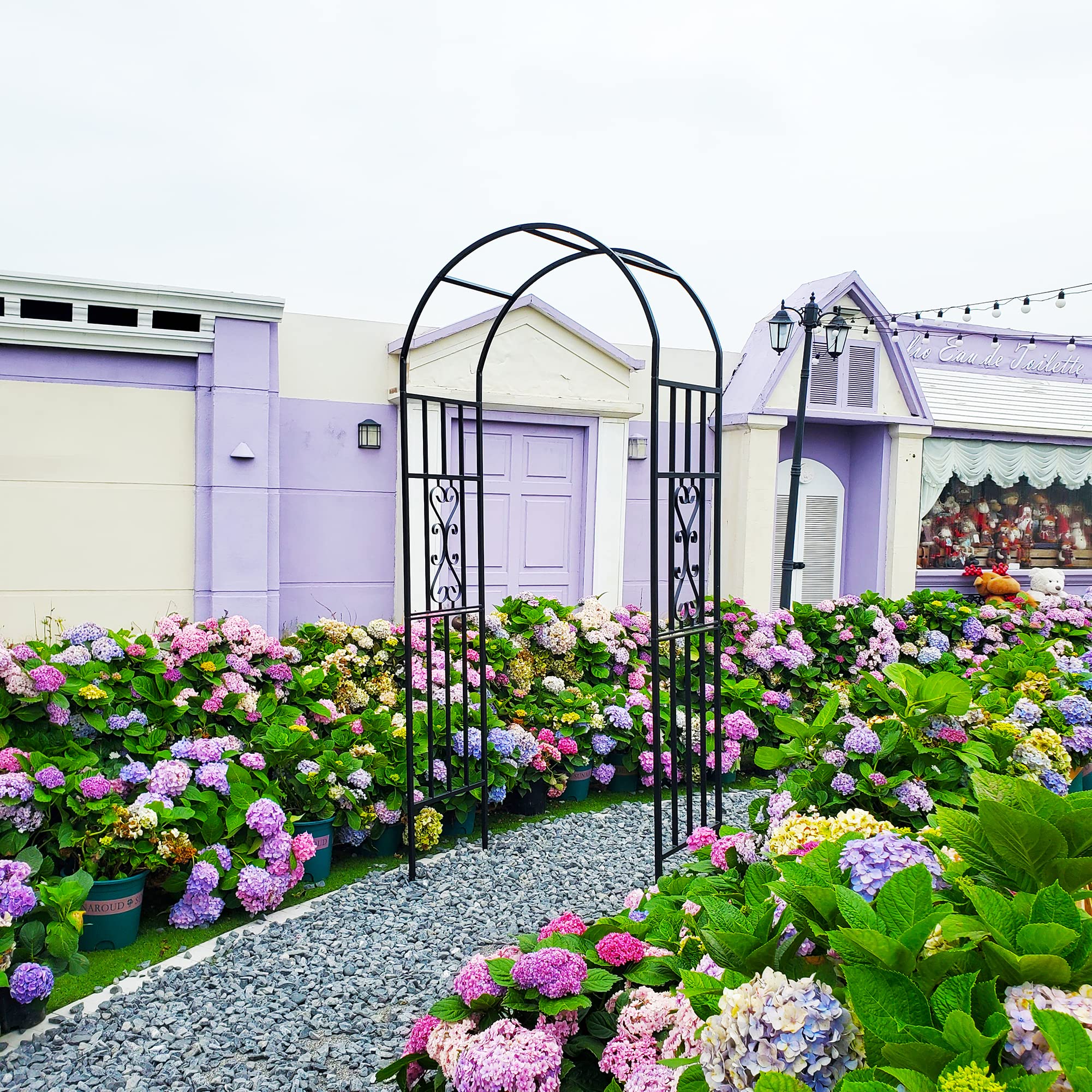 SCENDOR wedding setup with florals showing event styling potential