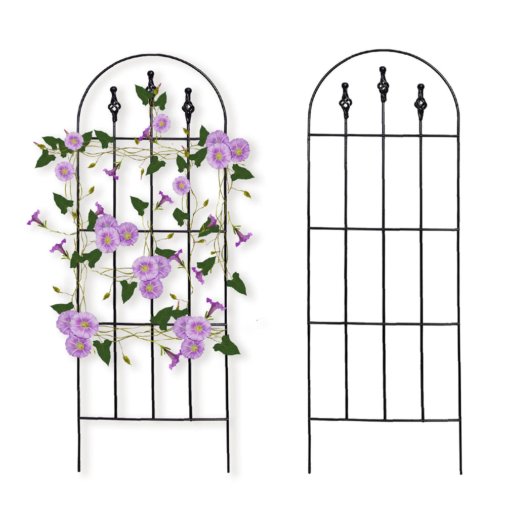 SCENDOR GARDEN front view trellis showing stable design and decorative look
