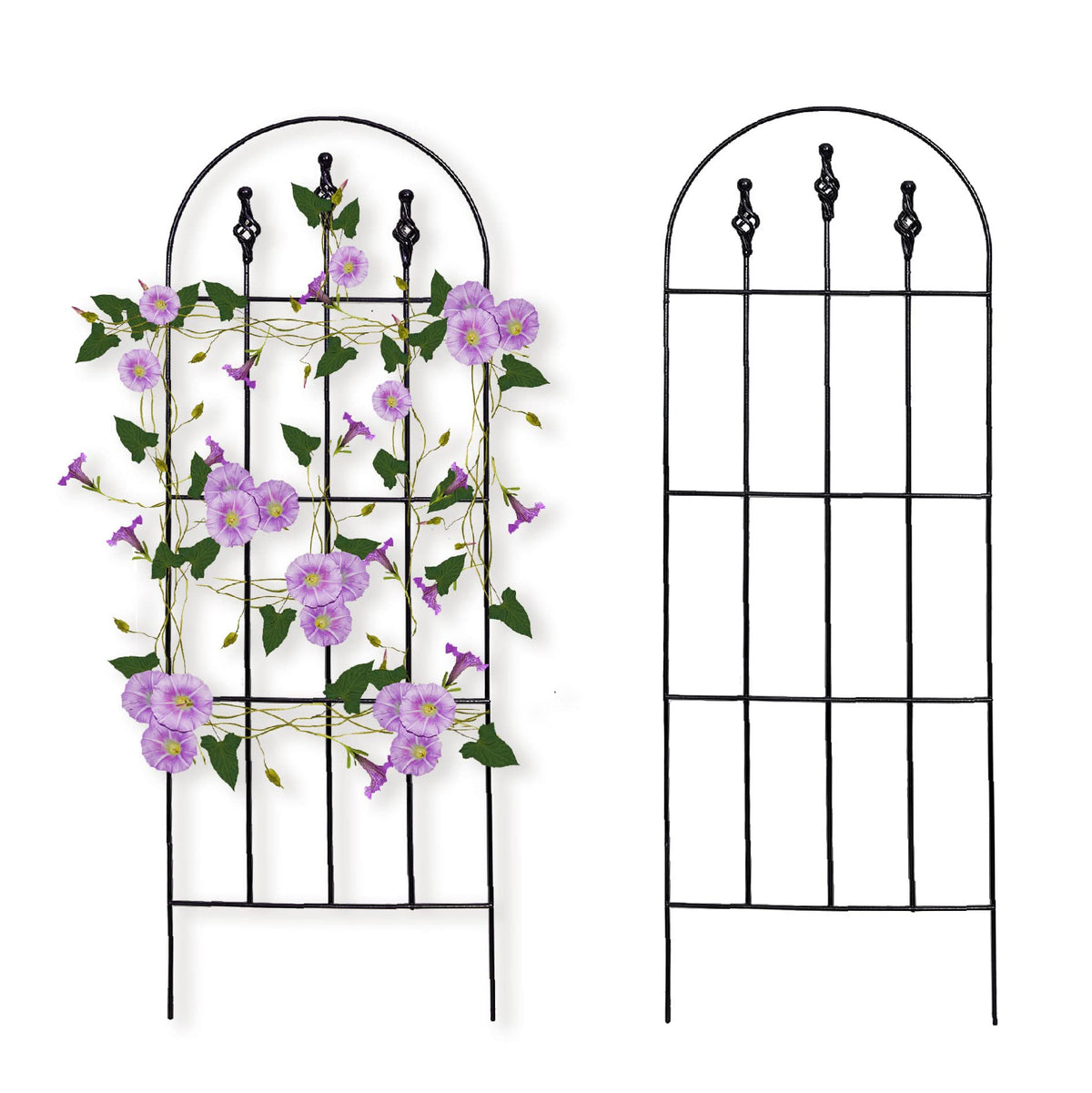 SCENDOR GARDEN front view trellis showing stable design and decorative look