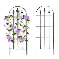 SCENDOR GARDEN front view trellis showing stable design and decorative look
