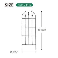 SCENDOR GARDEN trellis held by hands showing scale and easy placement benefit