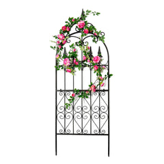 SCENDOR GARDEN front view showing full trellis and decoration benefit