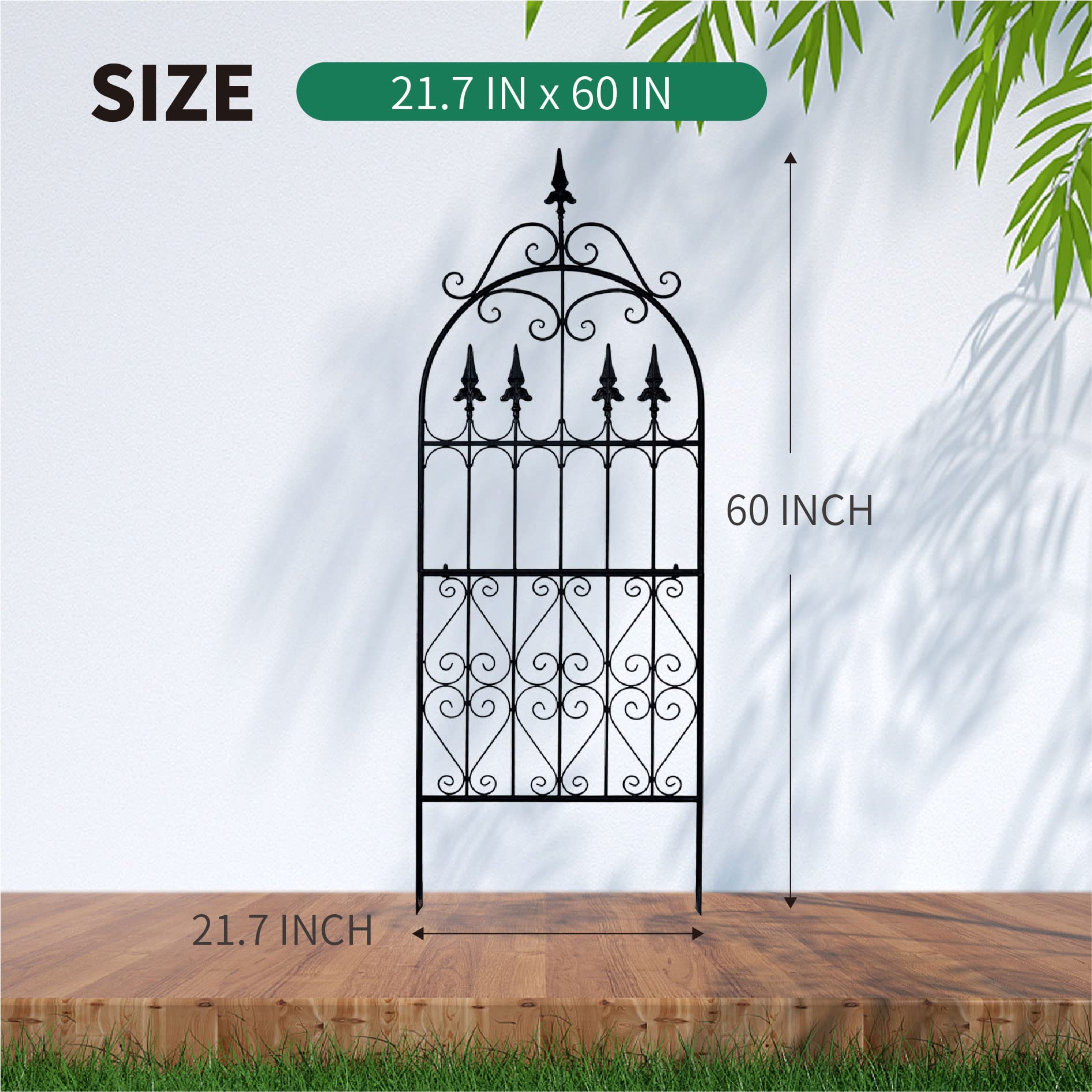 SCENDOR GARDEN ground spikes shown for stable, no-wobble anchoring benefit