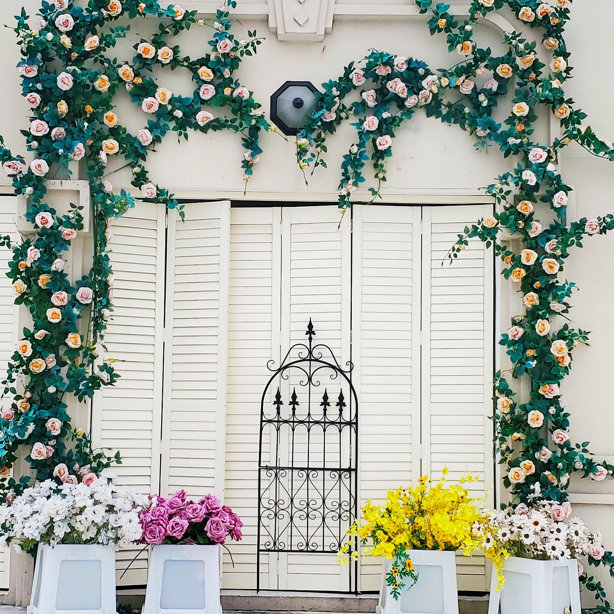 SCENDOR GARDEN on patio as lifestyle scene enhancing outdoor decor