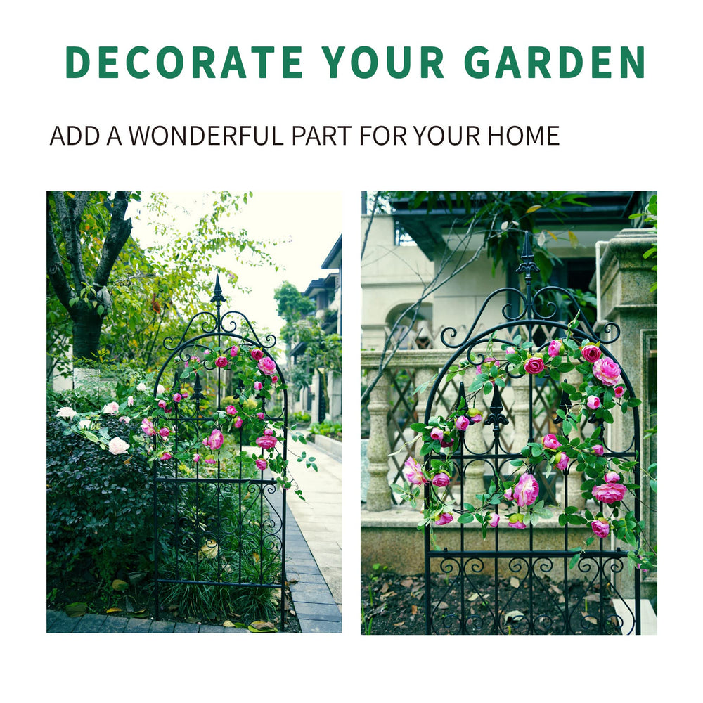 SCENDOR GARDEN trellis supporting climbing roses for organized growth