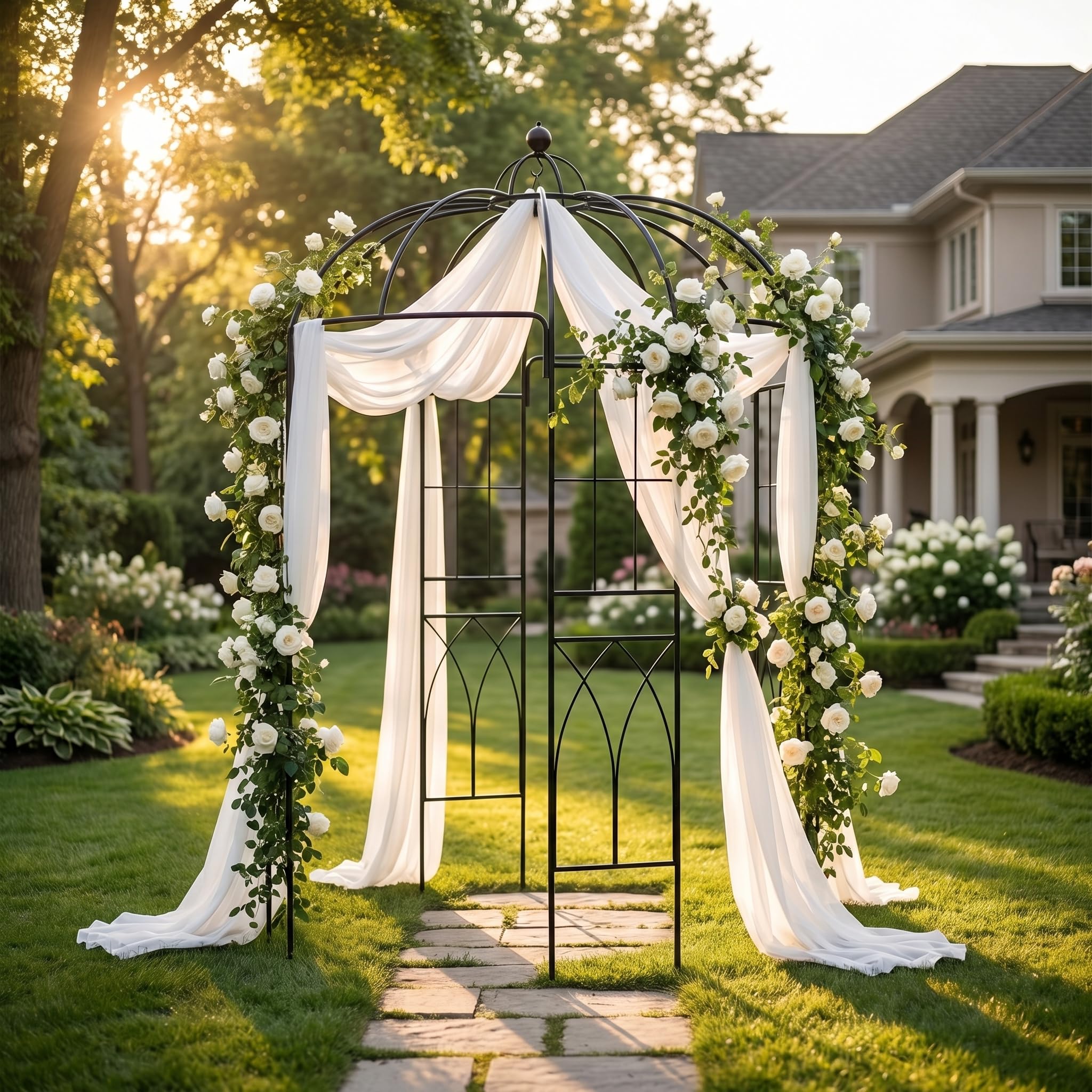 SCENDOR curved dome detail highlighting decorative shape and strength