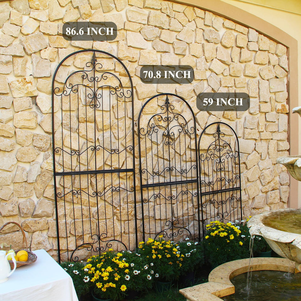 SCENDOR trellis mounted against exterior wall creating privacy and curb appeal