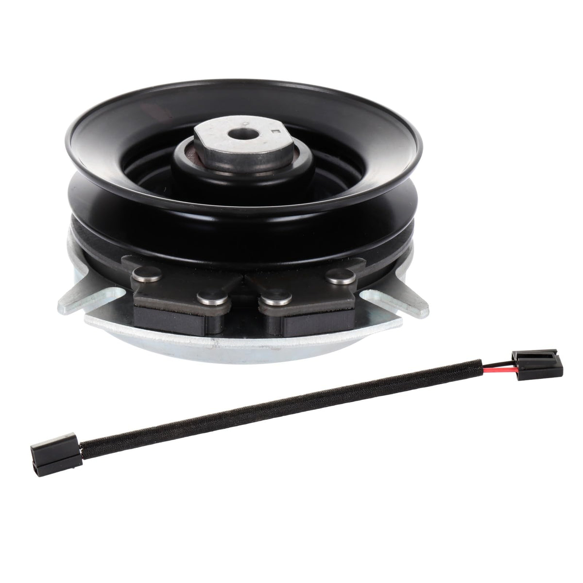 SCITOO front view showing compact PTO clutch, space-saving design