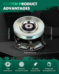 SCITOO clutch mounting face detail highlighting bolt pattern for fast installation