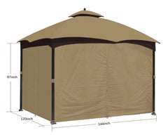SCOCANOPY fabric close-up showing texture and UV protection benefit