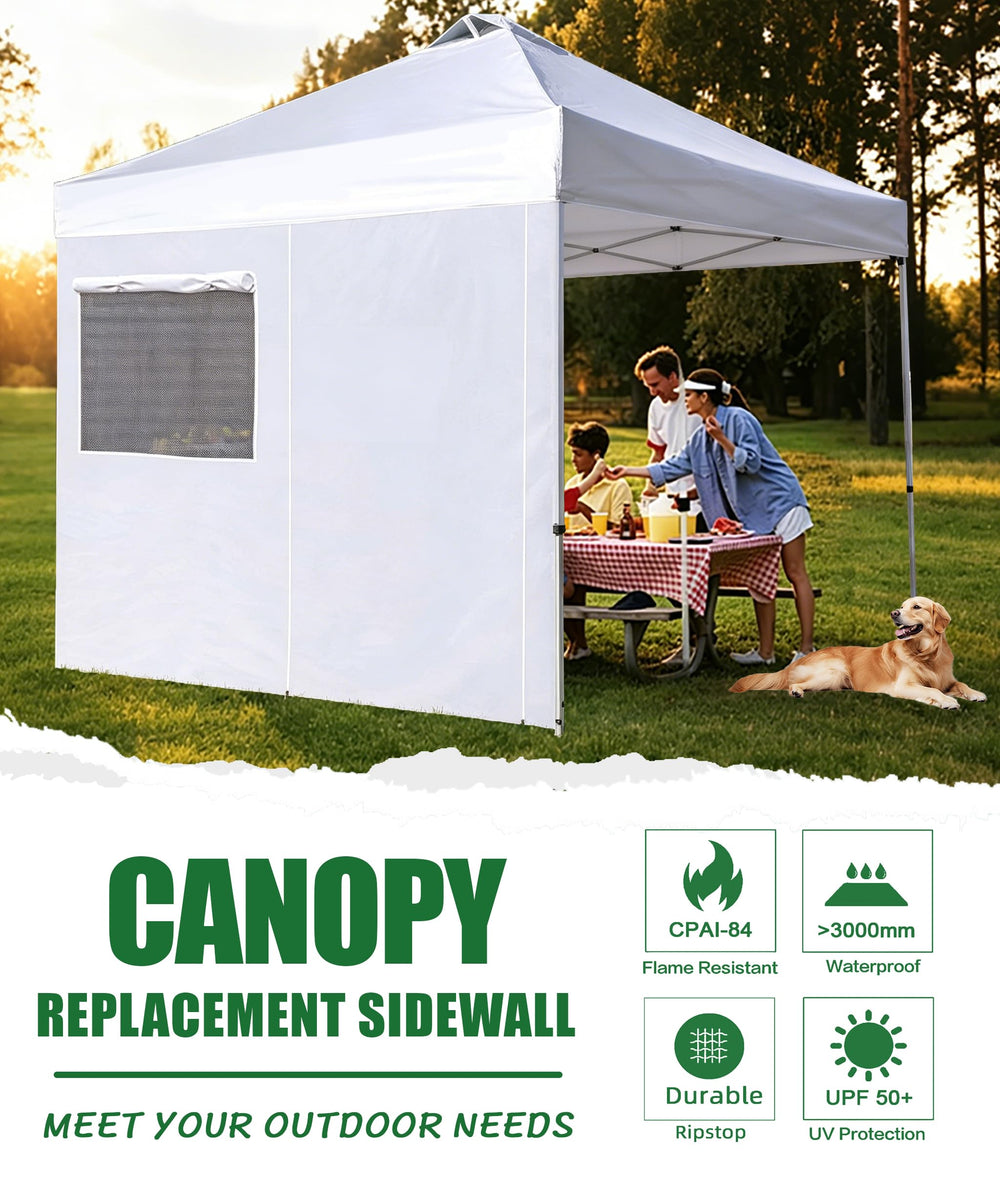 SCOCANOPY corner strap tied to canopy leg for stronger wind resistance