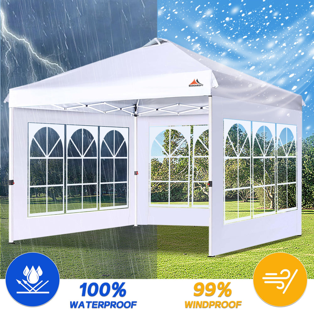 SCOCANOPY waterproof 300D fabric texture close-up showing durable water-resistant benefit