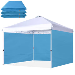 SCOCANOPY front panel sky blue showing full coverage and professional look