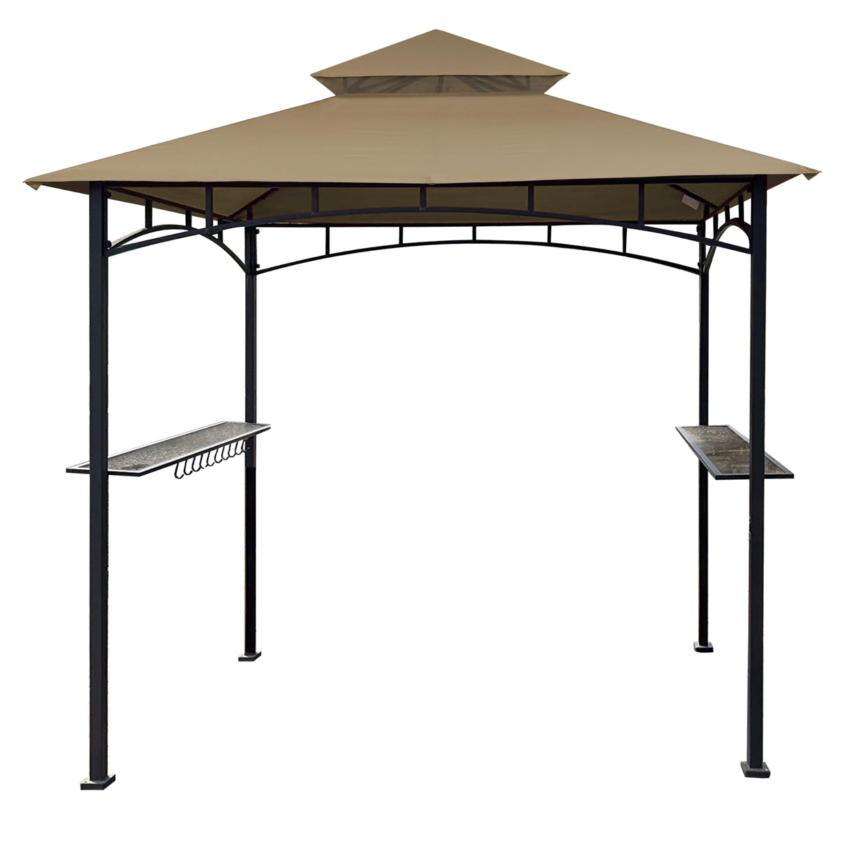 SCOCANOPY front view of replacement top showing full coverage benefit